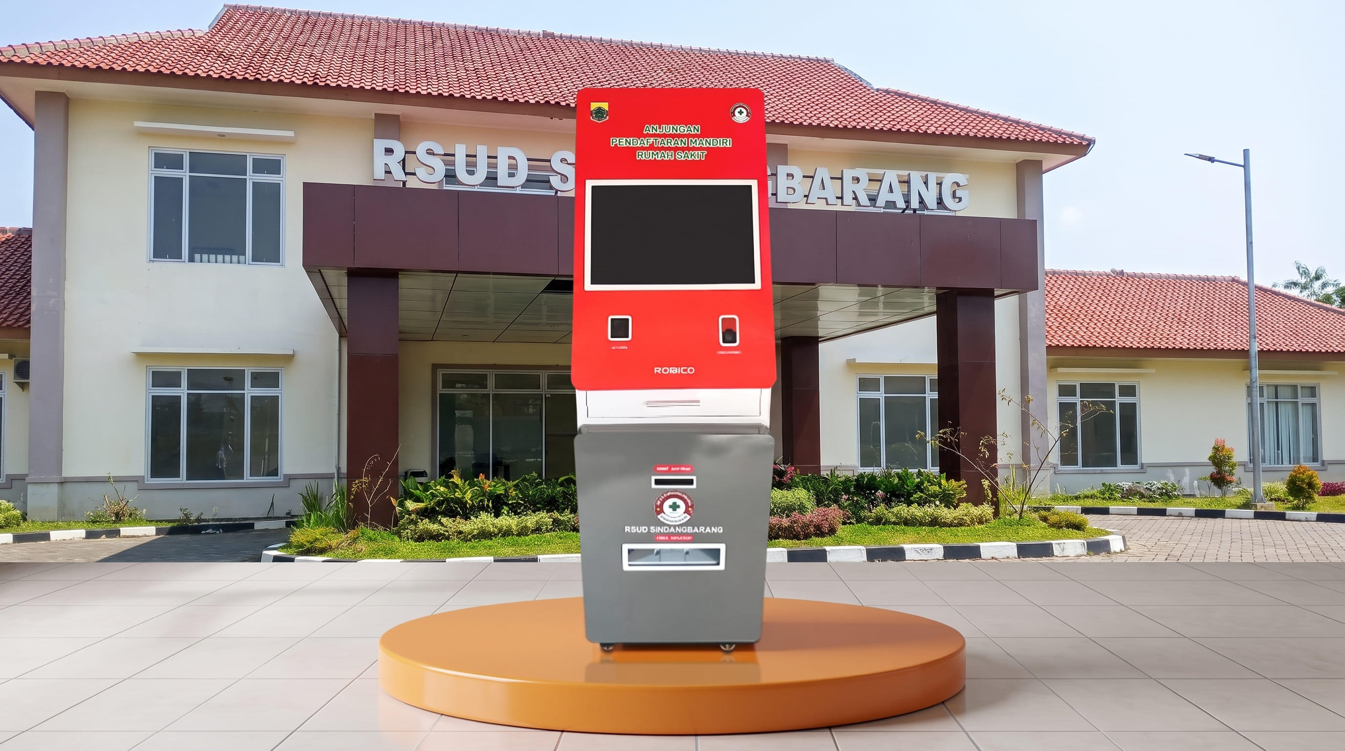 RSUD Sindangbarang Modernisasi Alur Pendaftaran Pasien dengan Anjungan Mandiri ROBICO