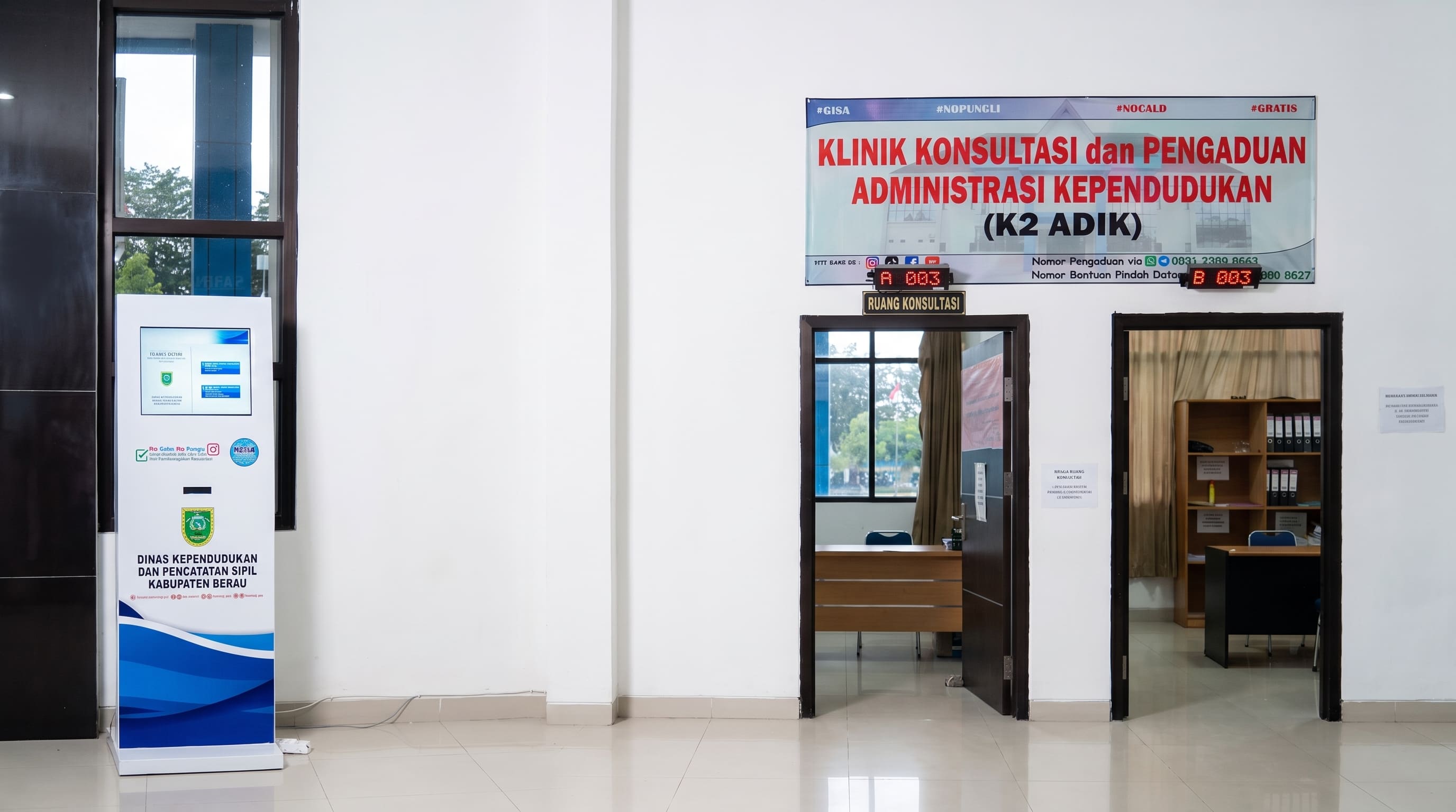 Disdukcapil Berau Tingkatkan Efisiensi Layanan dengan Sistem Mesin Antrian Modern dari ROBICO