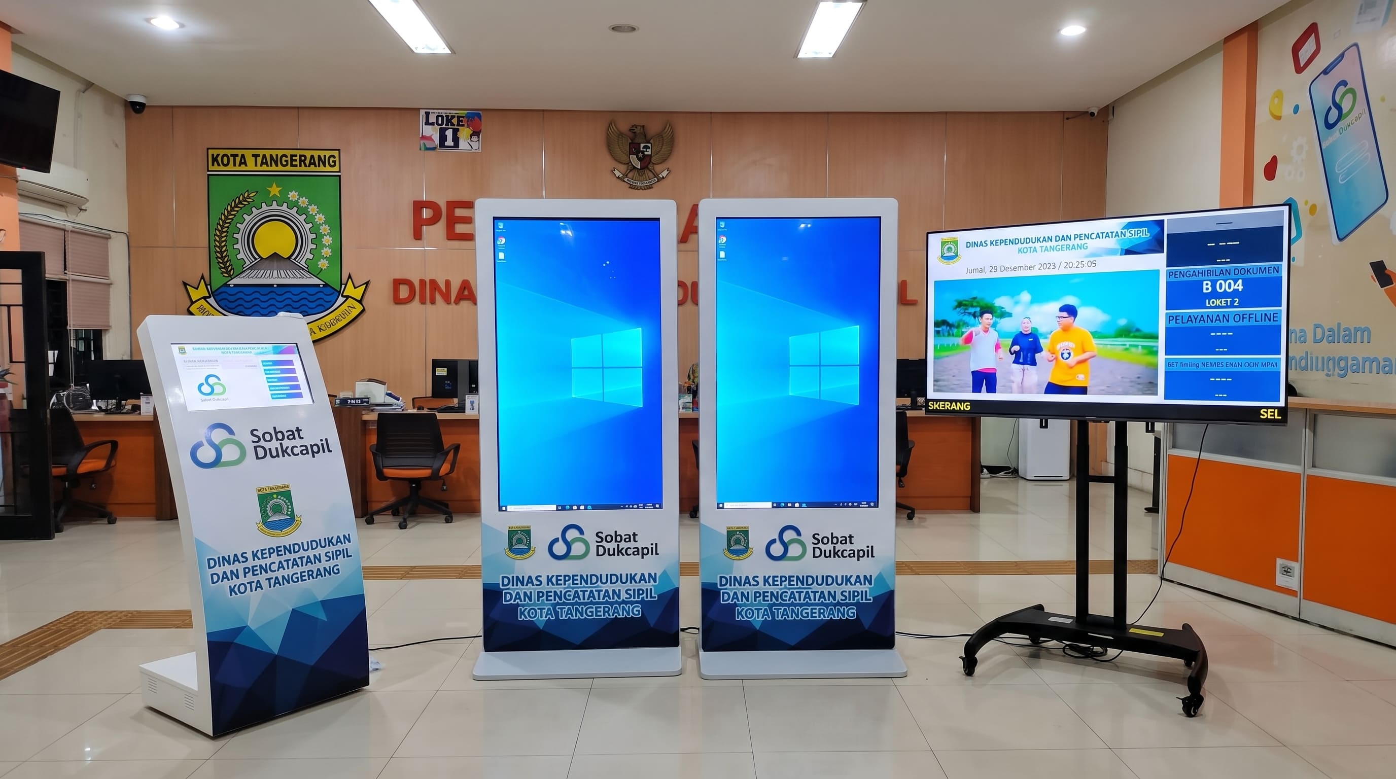 Transformasi Pelayanan Publik Modern: Pengadaan Sistem Mesin Antrian Cerdas di Dukcapil Kota Tangerang